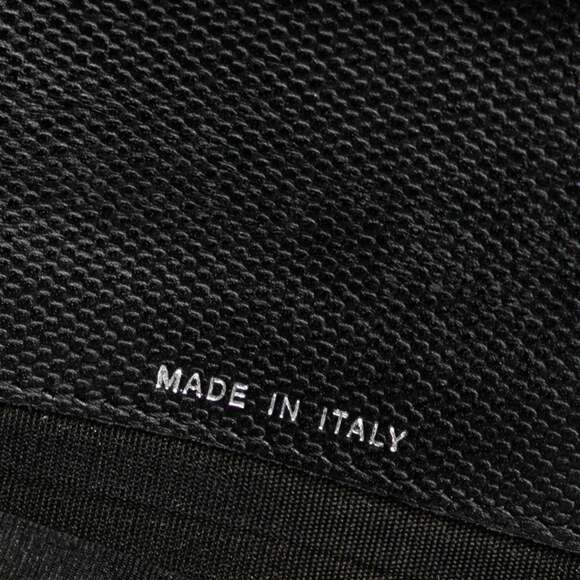 CHANEL Authentic Black Leather Wallet